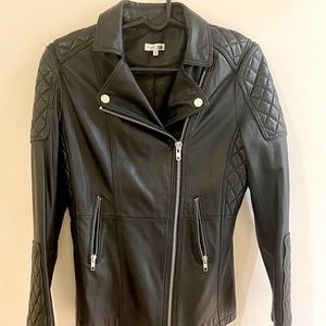 Samantha Sipos quilted leather jacket
